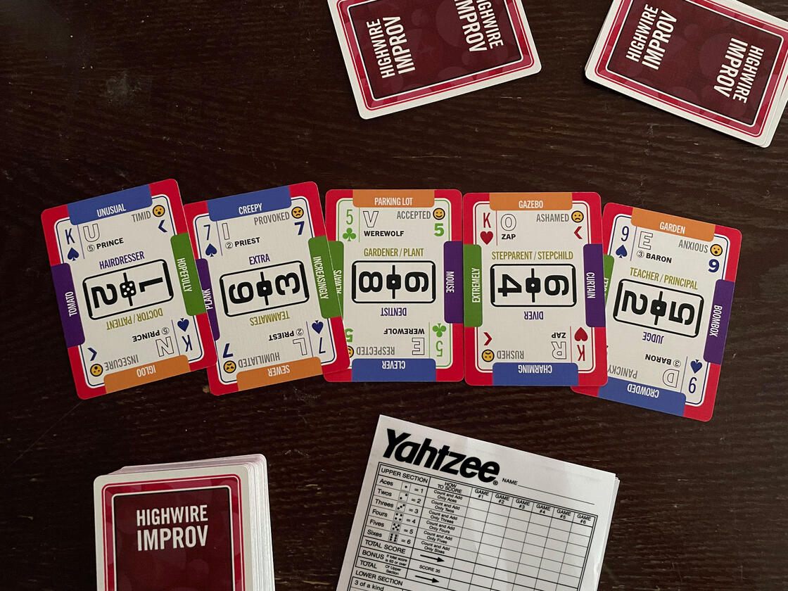 Playing dice games with the Highwire Deck